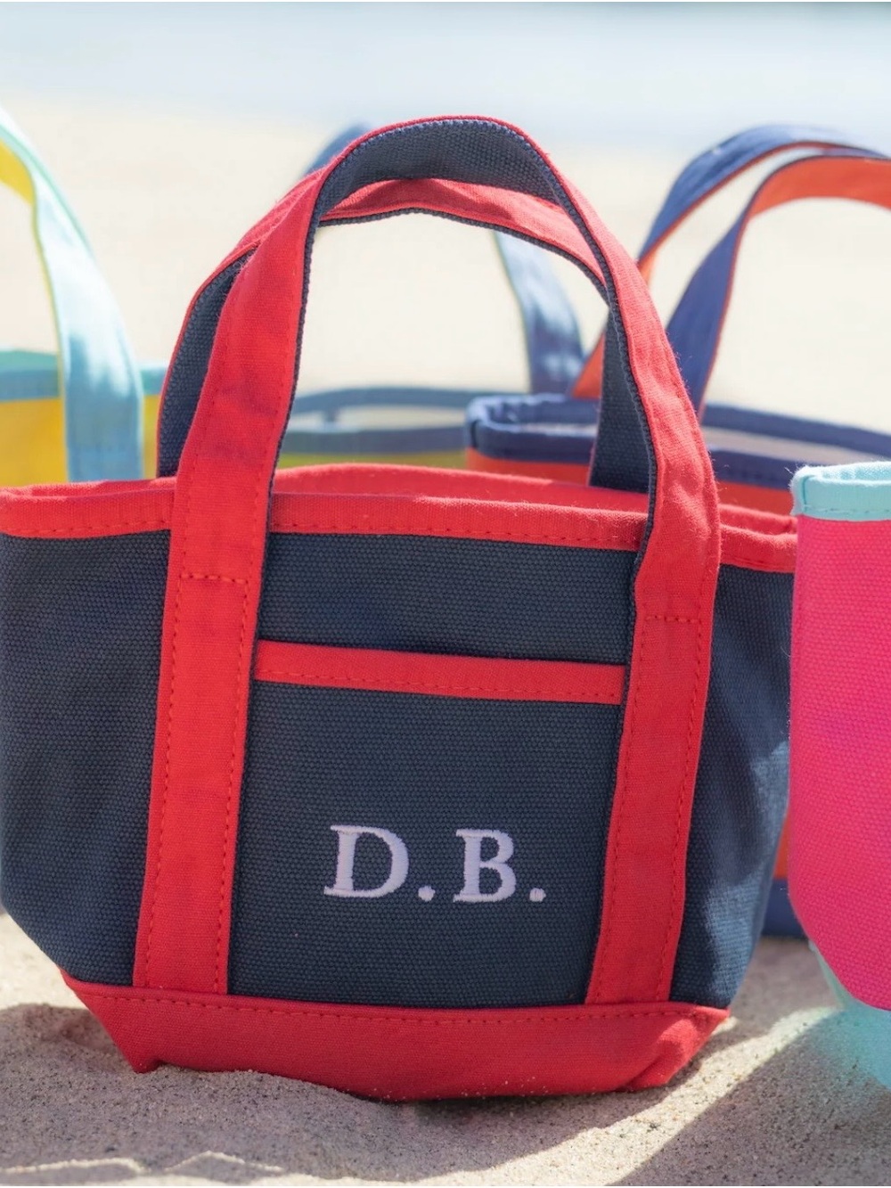 Dairy Boy Monogrammed Mini Tote
